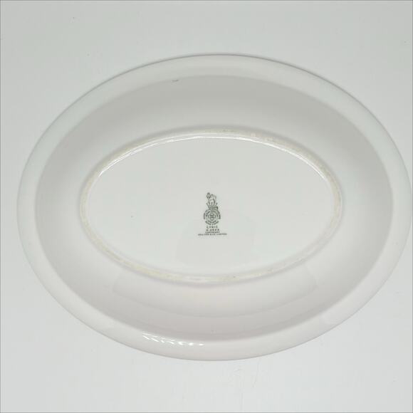 Vintage Royal Doulton England Fine Bone China Oval Serving Plate Lyric Pattern - Picture 3 of 4
